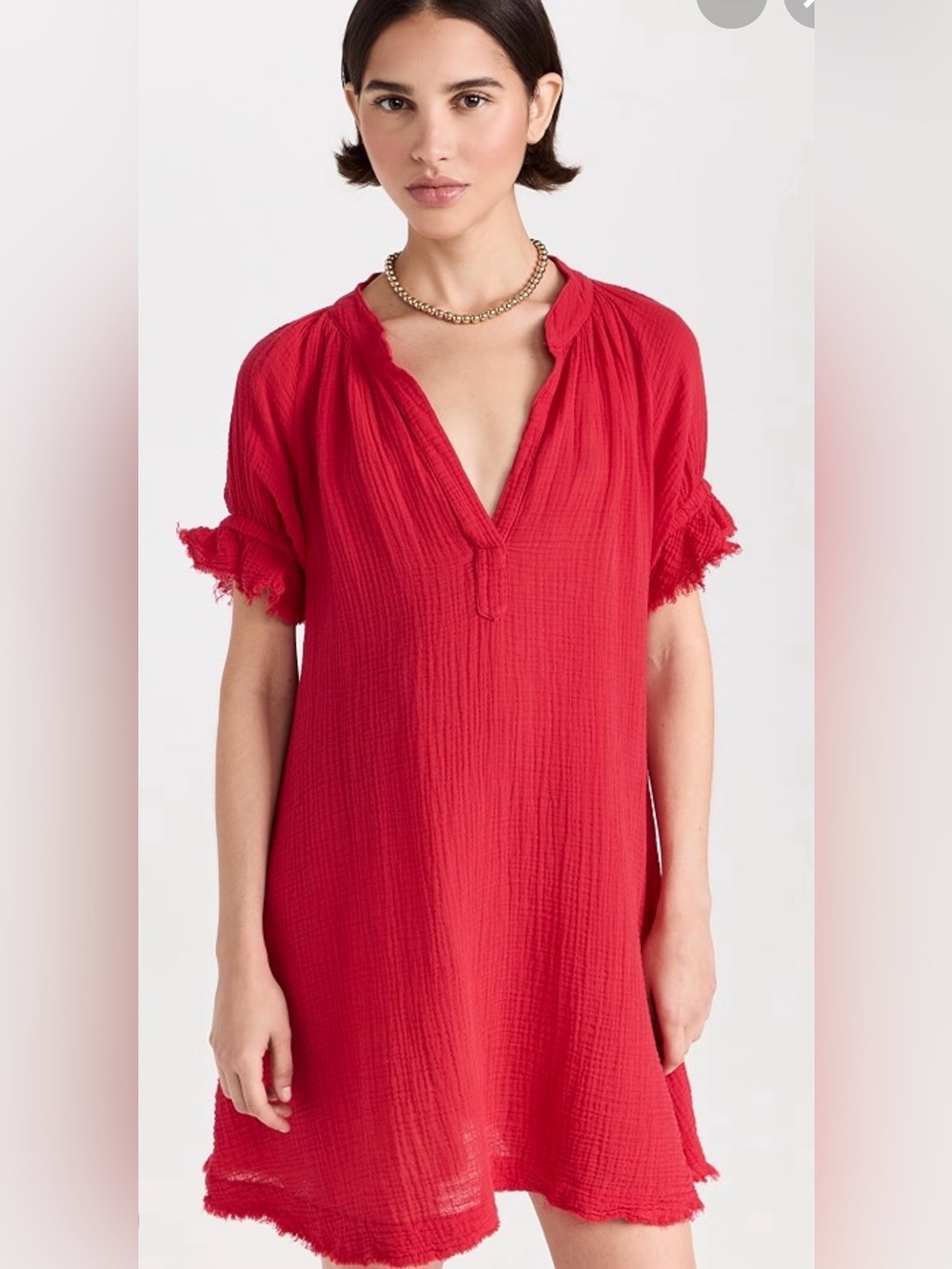 9 Seed Antibes vacation cotton dress size small NWT